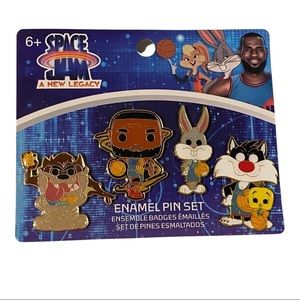 Space jam Lebron James Tune Squad Pins